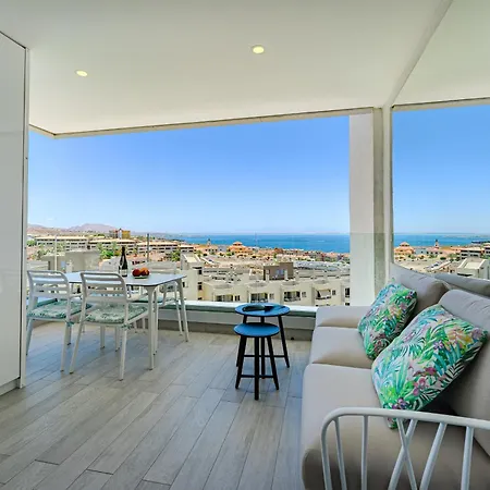 Sunrise Sea View Penthouse With Airco & Heated Pool * Costa Adeje (Tenerife)