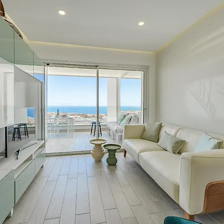 Sunrise Sea View Penthouse With Airco & Heated Pool Апартаменты Адехе