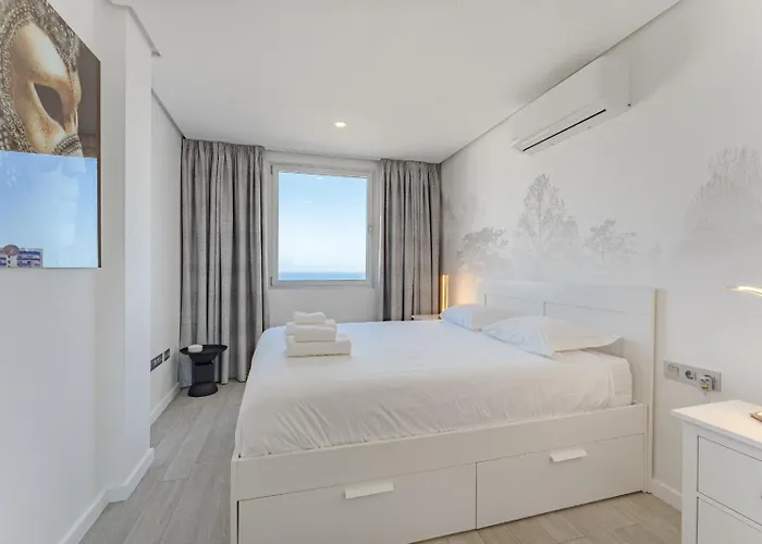 Sunrise Sea View Penthouse With Airco & Heated Pool Costa Adeje (Tenerife)