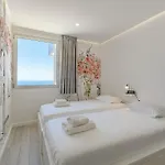 公寓 Sunrise Sea View Penthouse With Airco & Heated Pool 阿德耶