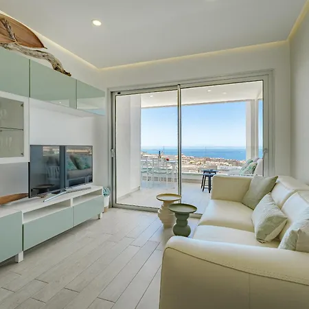 Sunrise Sea View Penthouse With Airco & Heated Pool * Costa Adeje (Tenerife)