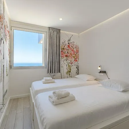 Apartamento Sunrise Sea View Penthouse With Airco & Heated Pool Costa Adeje (Tenerife)