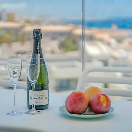 Apartament Sunrise Sea View Penthouse With Airco & Heated Pool Costa Adeje (Tenerife)