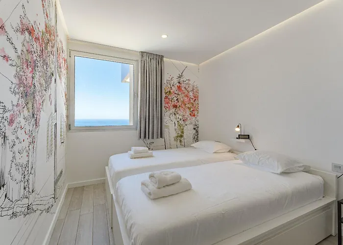 Apartament Sunrise Sea View Penthouse With Airco & Heated Pool Costa Adeje (Tenerife)