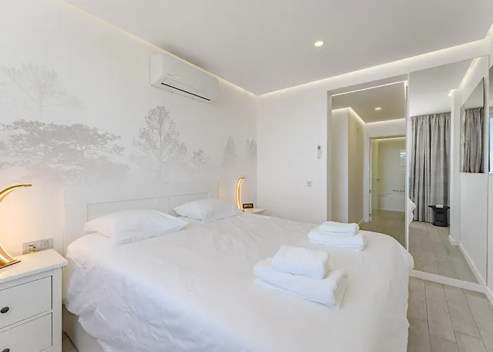 Sunrise Sea View Penthouse With Airco & Heated Pool Lejlighed Costa Adeje (Tenerife)