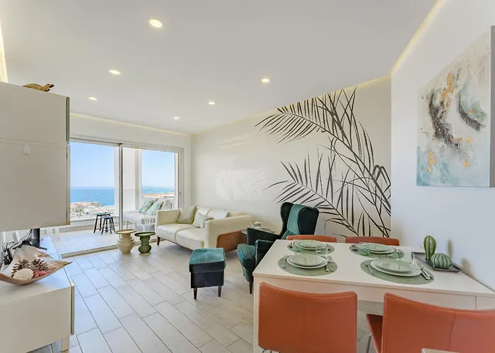 Sunrise Sea View Penthouse With Airco & Heated Pool Apartament